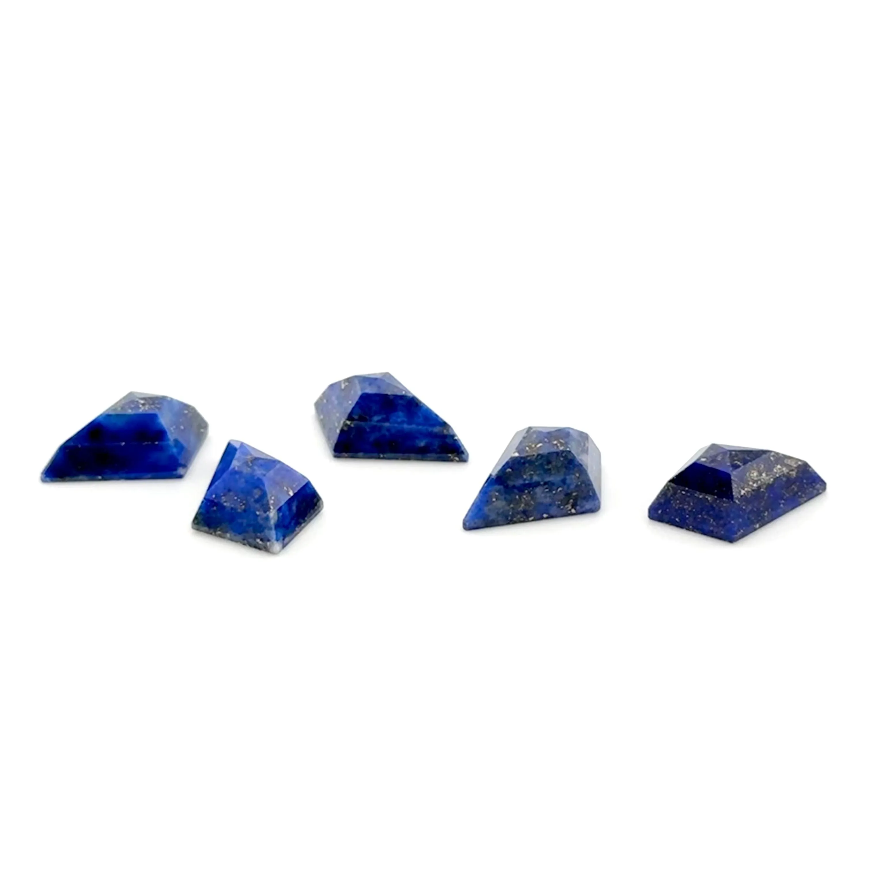 12x9 to 14x10mm Chilean Lapis Rose Cut Kites