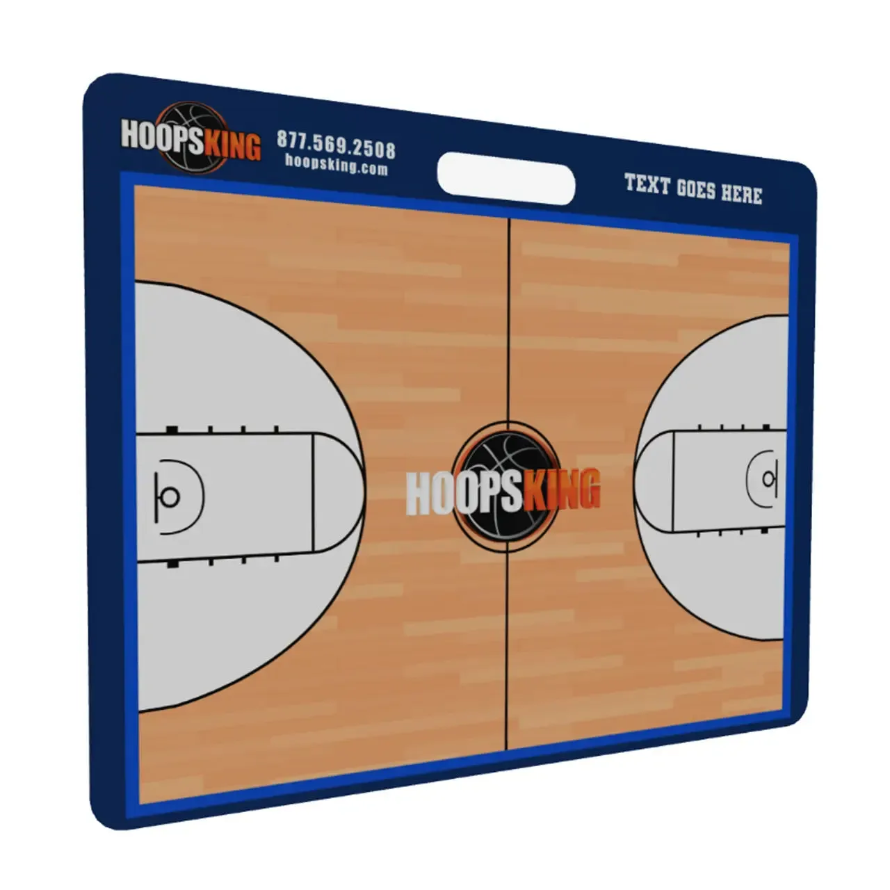 23 X 18 Custom Basketball Coaching Board | 2 Sided| Carry Handle