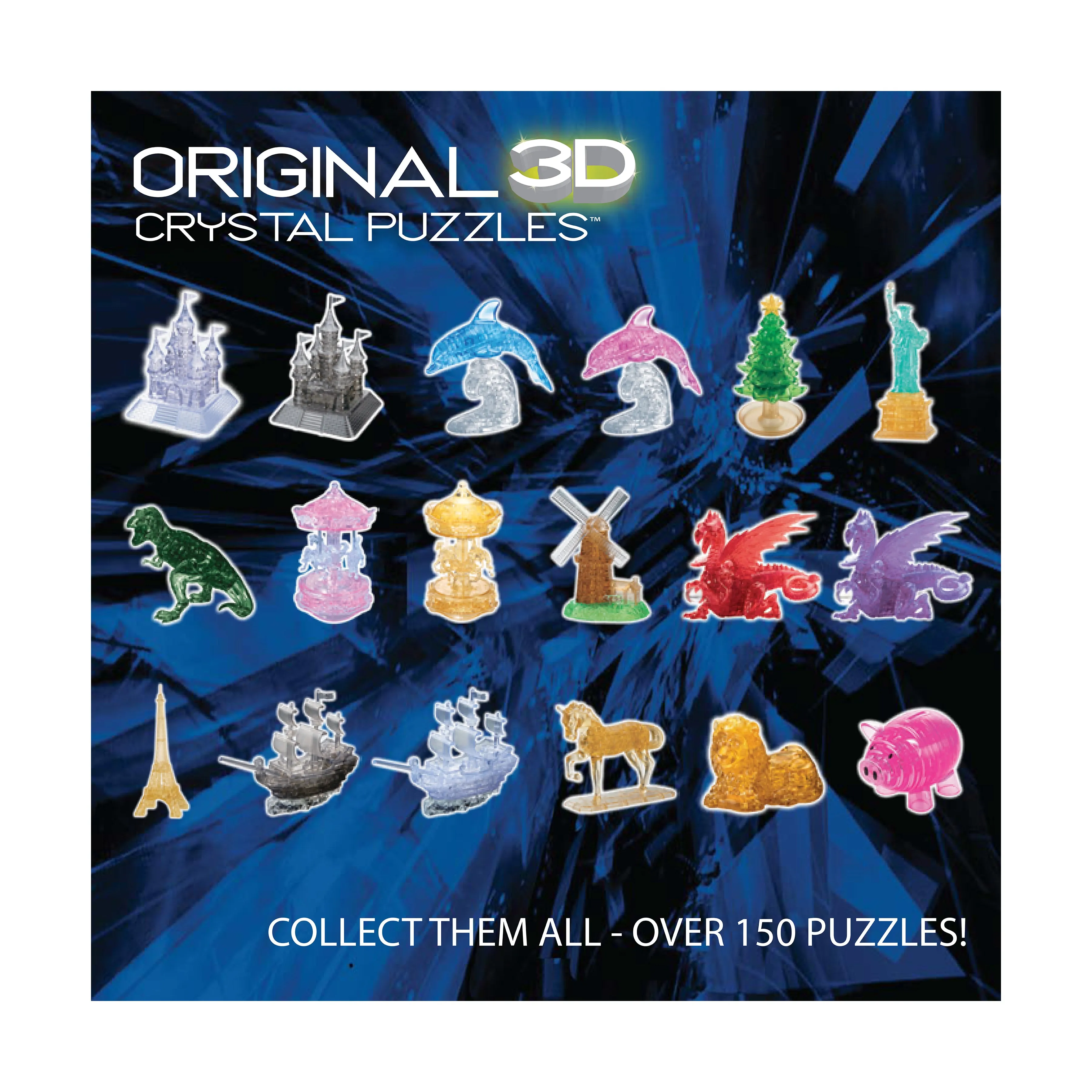 3D Crystal Puzzle - Disney Maleficent (Black): 74 Pcs