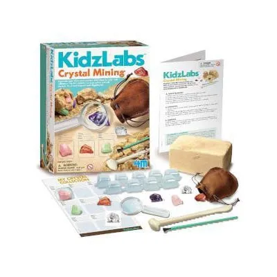 4M kidzlabs crystal mining