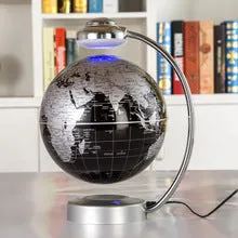 8 inch magnetic floating globe magnetic suspension office decoration company gift