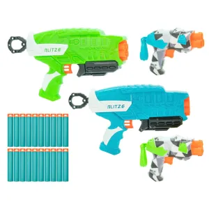 Air Warriors Blitz Fire Dart Blaster Combo Pack, Ages 6 