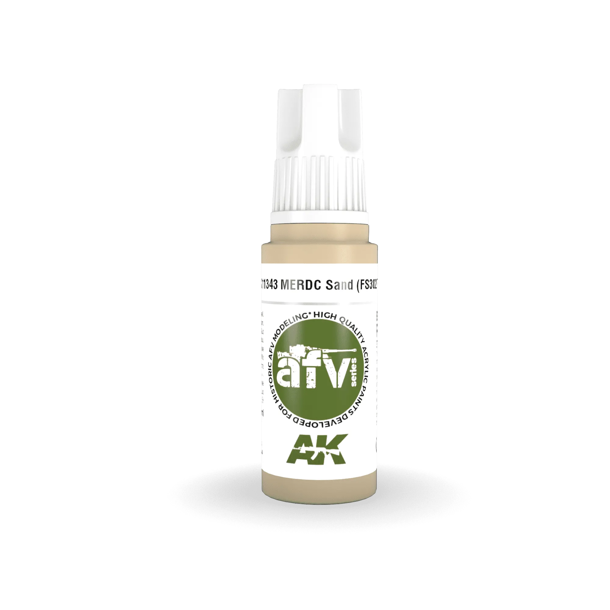 AK Interactive AK11343 3G AFV MERDC Sand (FS30277) Paint 17ml