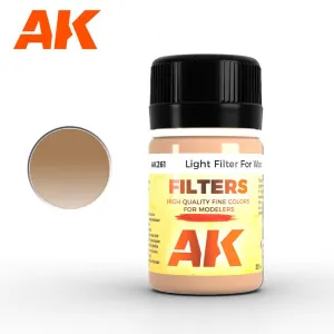 AK Interactive AK261 Weathering Ocher for Sand / Light for Wood Filters Enamel 35ml