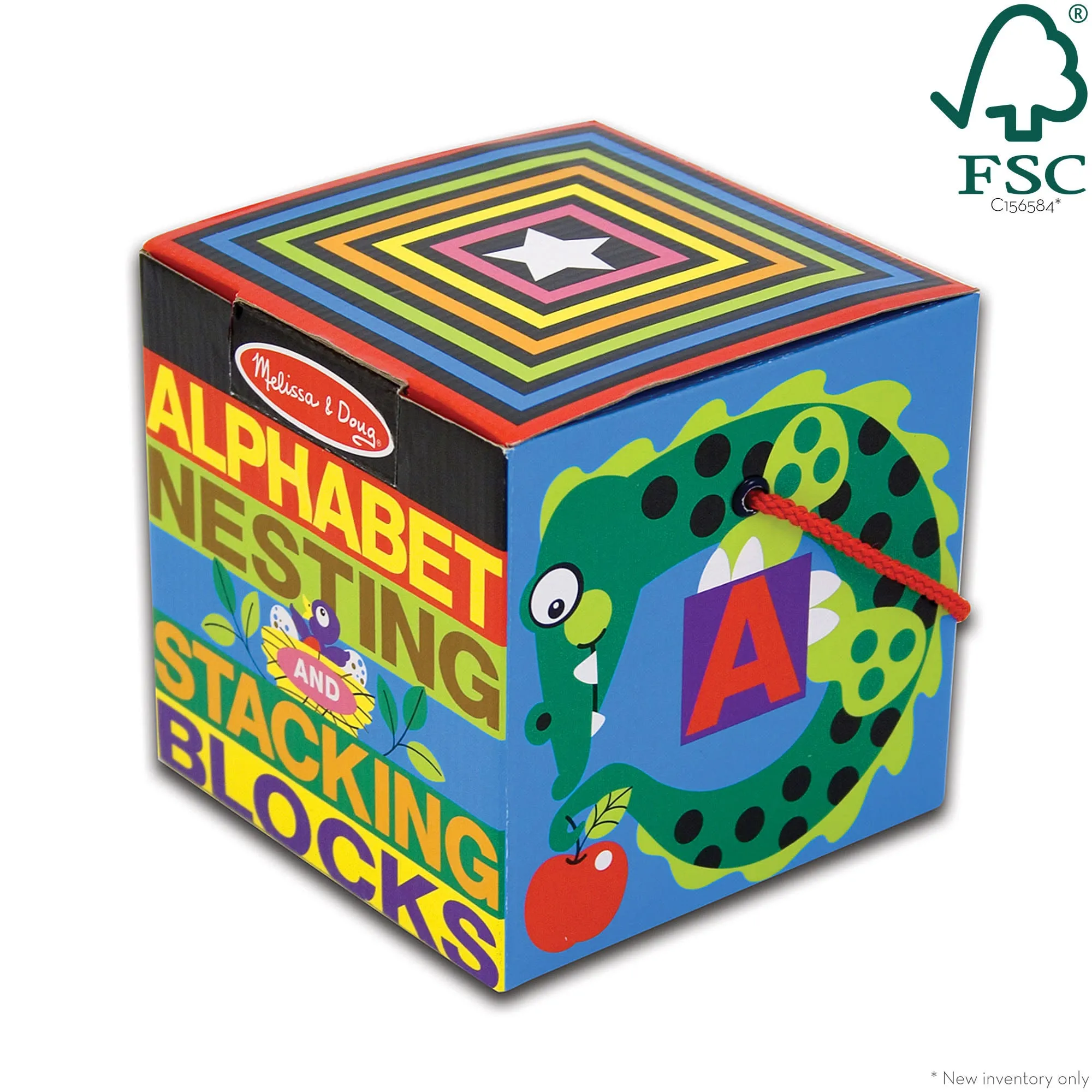 Alphabet Nesting and Stacking Blocks