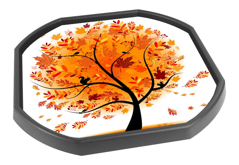 Autumn Tree Illustration Tuff Tray Insert