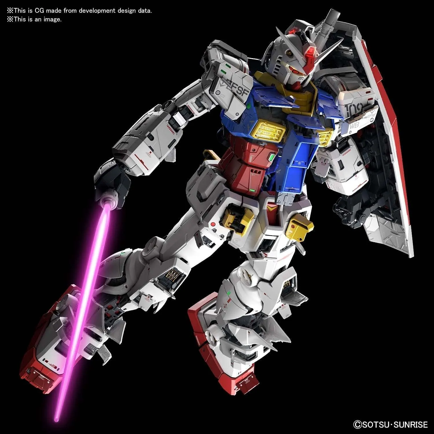 Bandai RX-78-2 Gundam Mobile Suit Unleashed PG 1/60 Model Kit