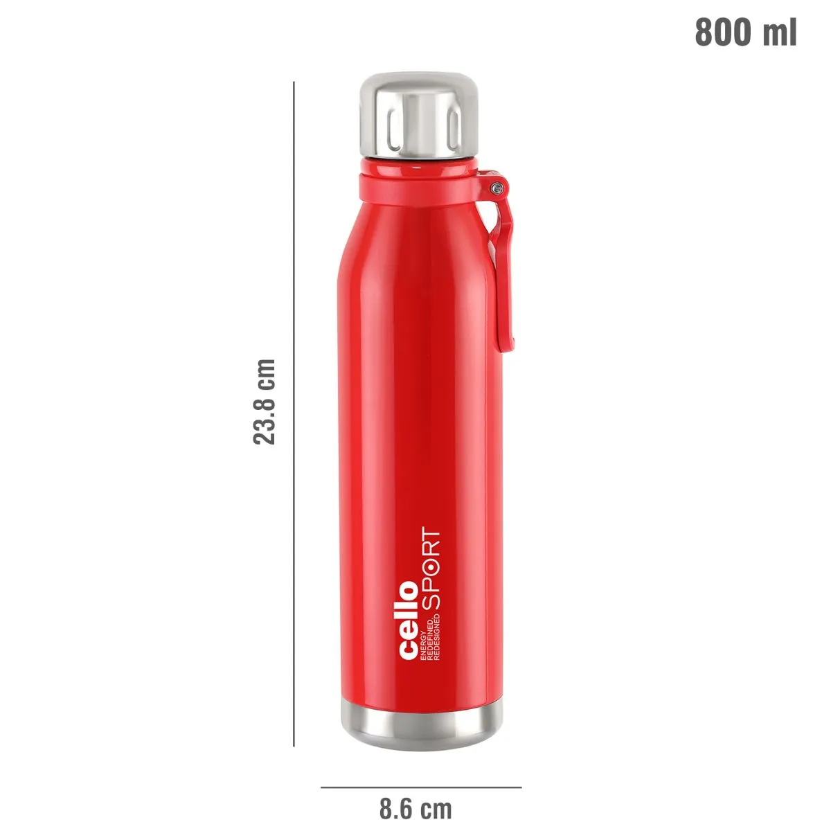 Bentley Flask, Vacusteel Water Bottle, 800ml