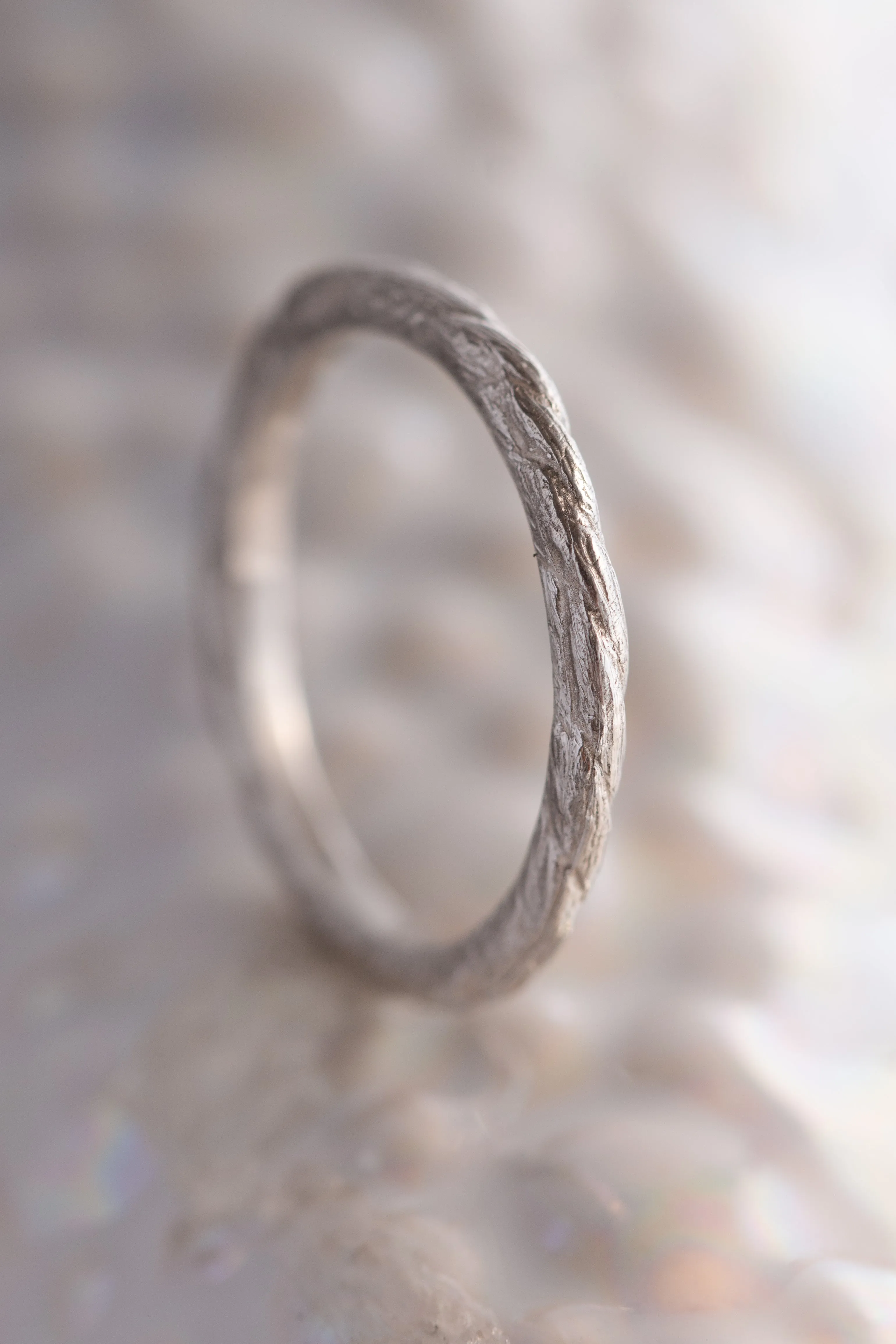 Bermuda Textures ~ Kite String Gold Ring