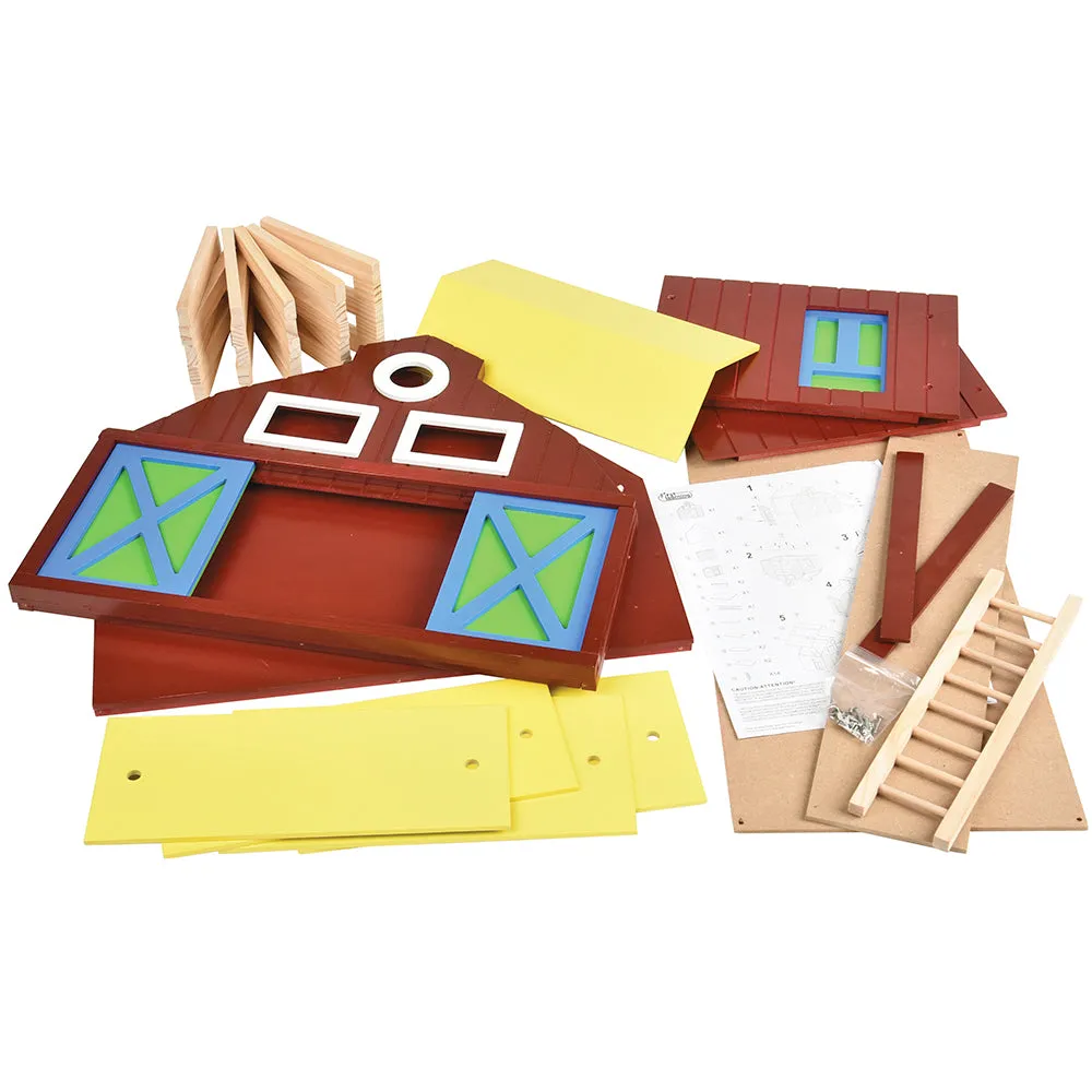 Big Wooden Barn Playset