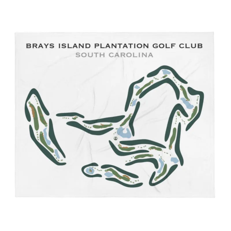 Brays Island Plantation & Golf Club, South Carolina - Printed Golf Course