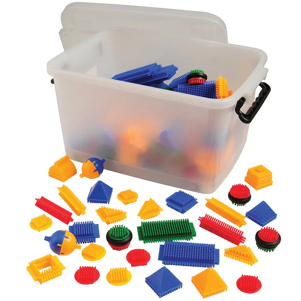 Bristle Building Blocks | 168 Piece Set in Storage Tub