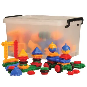 Bristle Building Blocks | 168 Piece Set in Storage Tub