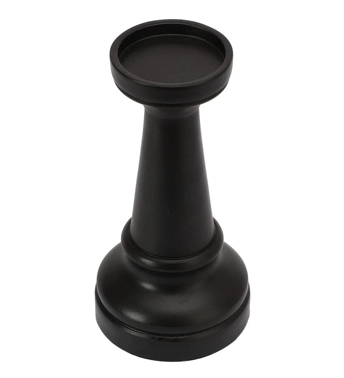 Chess Rook Black Showpiece,