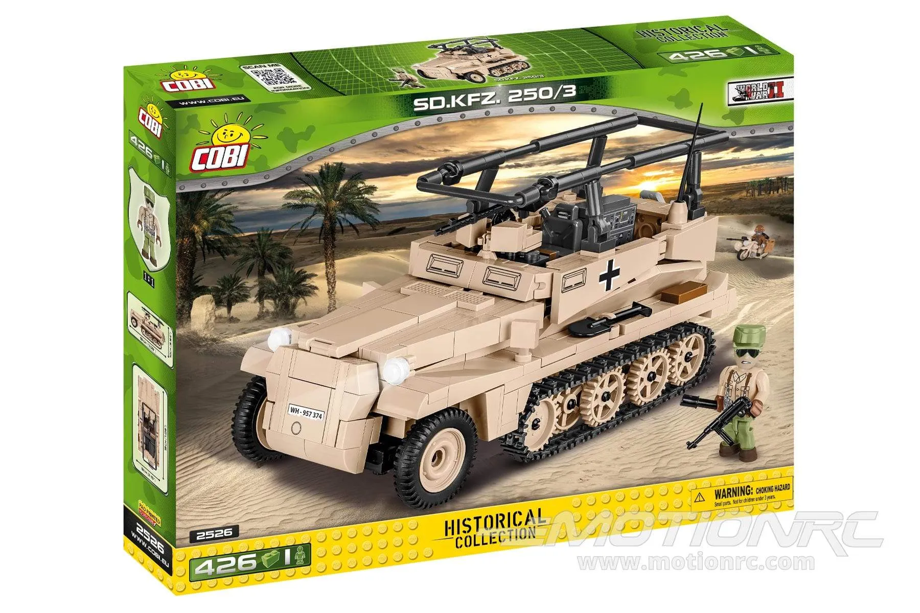 COBI SD.KFZ. 250/3 Light Armored Vehicle Building Block Set