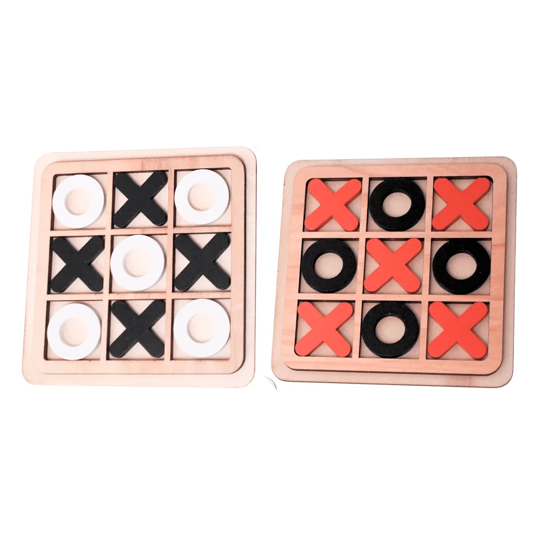 Combo of 2-XOX Tic Tac Toe -Random colours will be send)