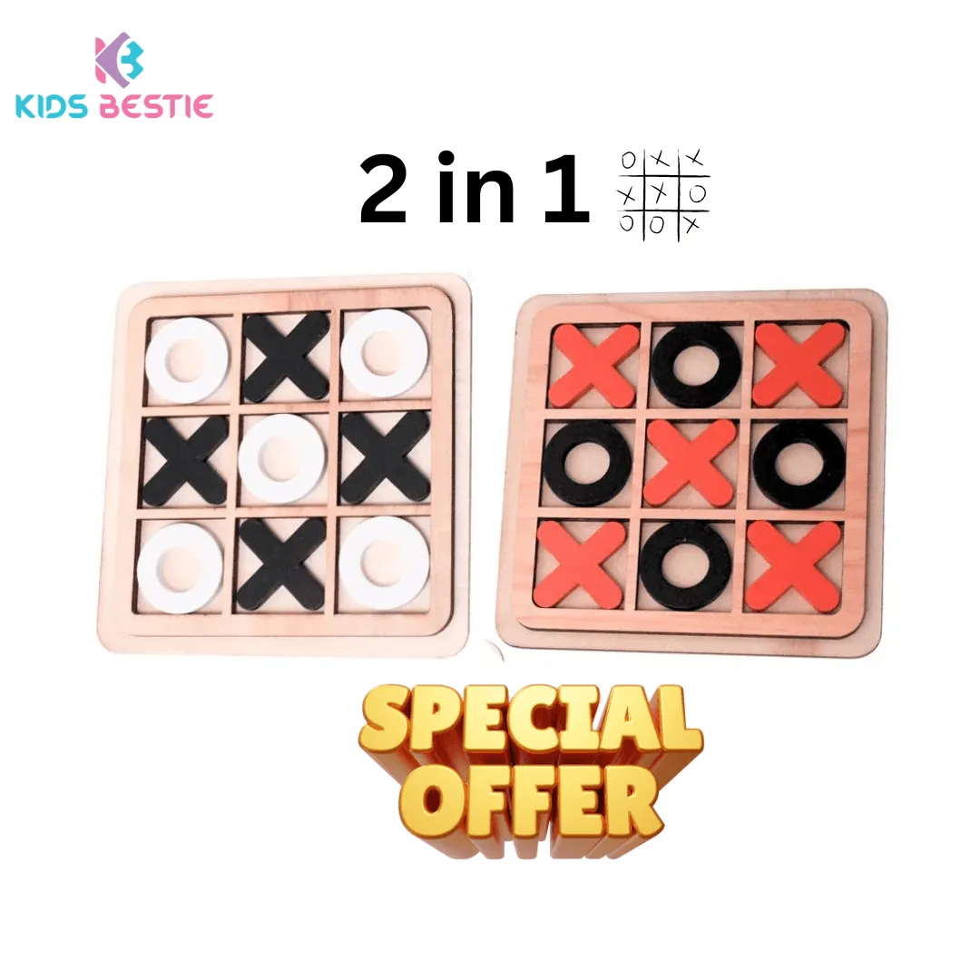 Combo of 2-XOX Tic Tac Toe -Random colours will be send)