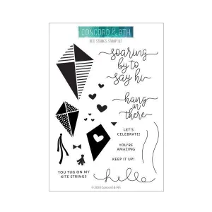 Concord & 9th Kite Strings Stamp Set