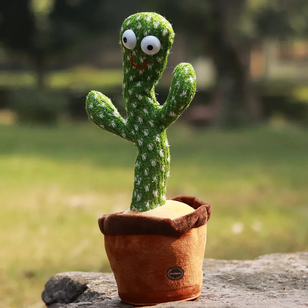 Dancing & Singing Repeat Your Words Cactus Toy | HKS STORE