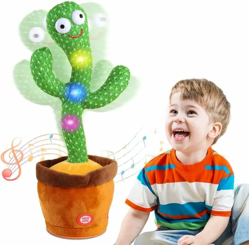 Dancing & Singing Repeat Your Words Cactus Toy | HKS STORE