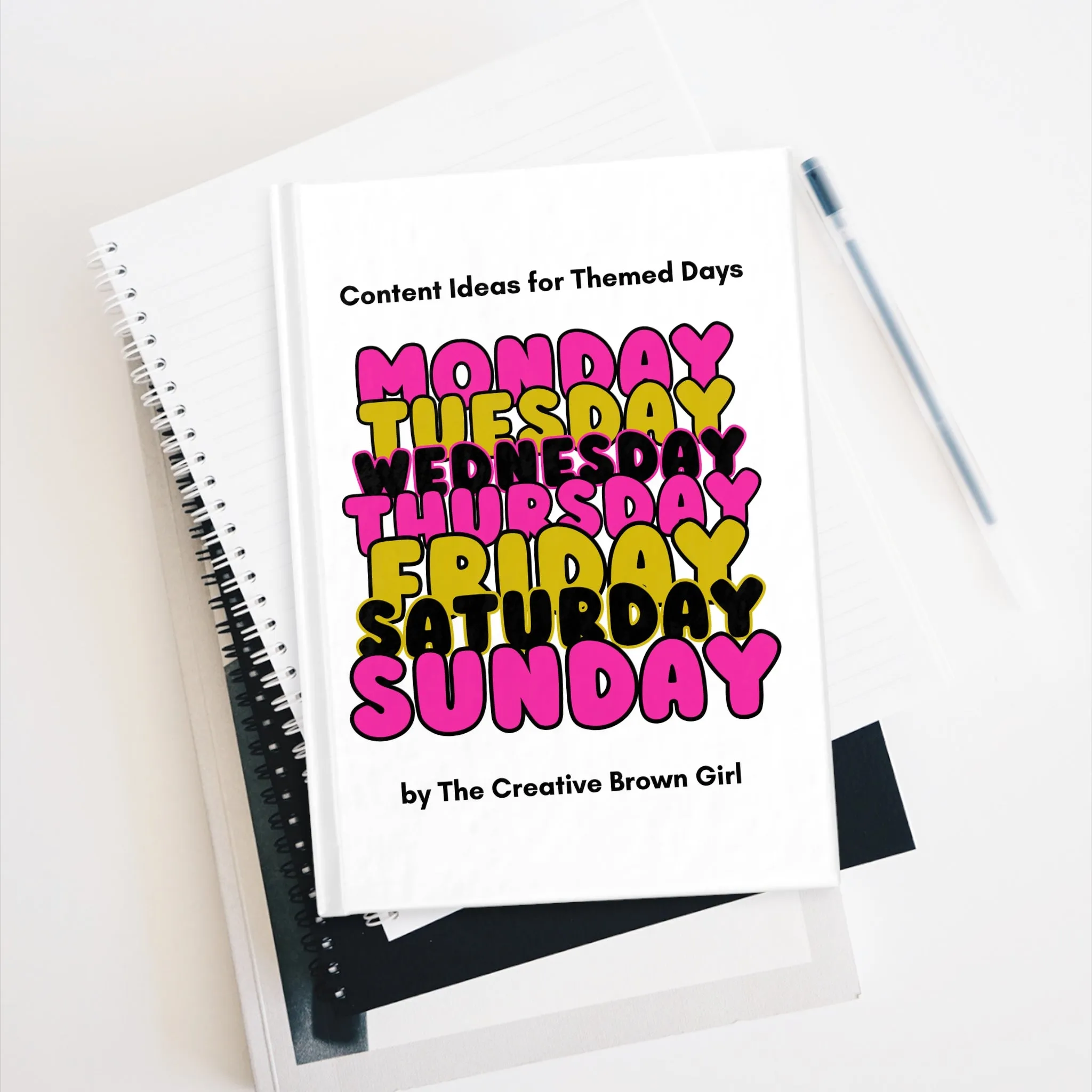 DAYS OF THE WEEK THEMED CONTENT HITLIST EBOOK