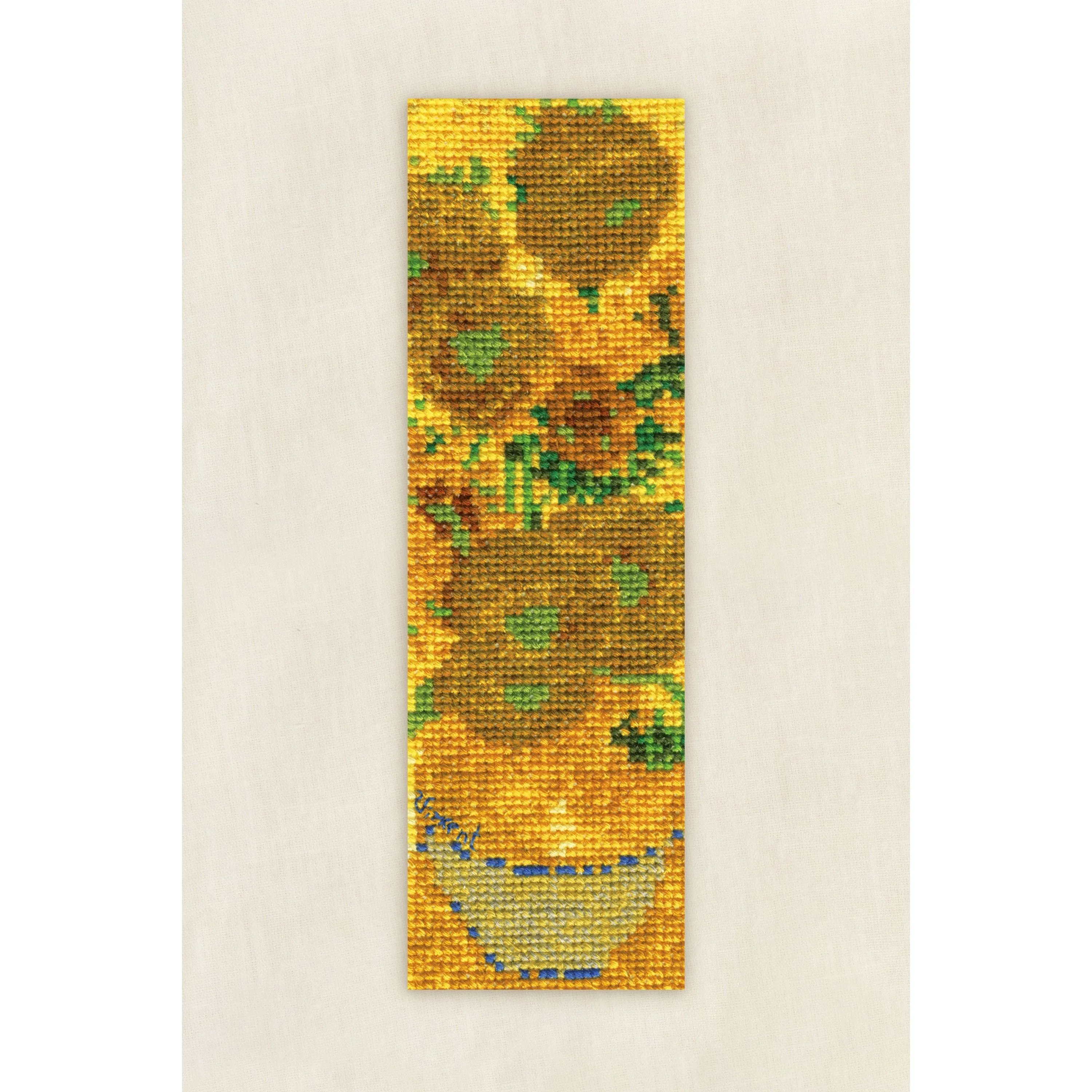 DMC National Gallery Cross Stitch Kit Sunflowers Vincent Van Gogh