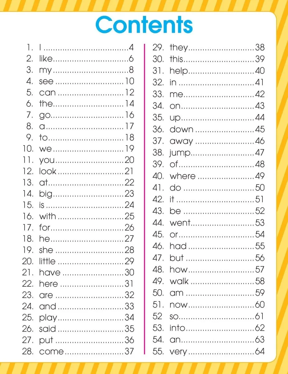 Dreamland Publications Very First Sight Words Sentences Level 1