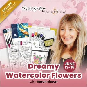 Dreamy Watercolor Flowers with Sarah Simon