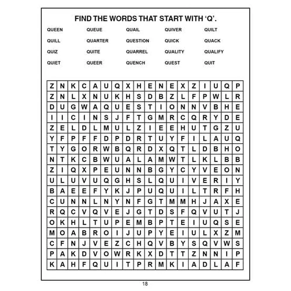 Find the Words Part - 1 Activity Book