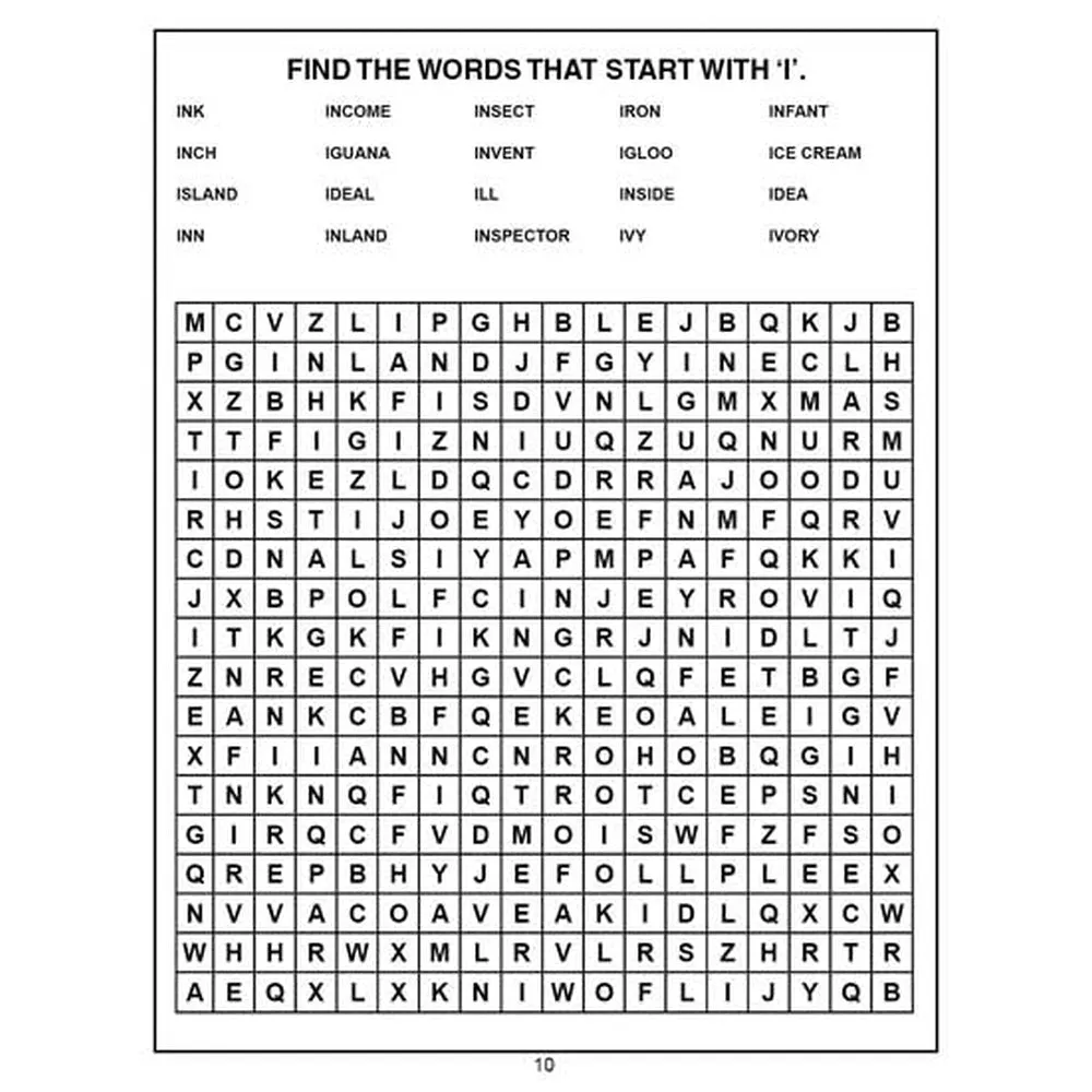 Find the Words Part - 1 Activity Book