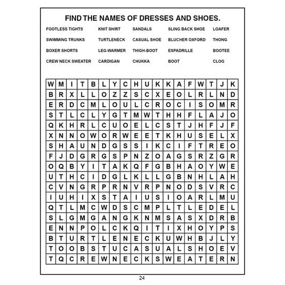 Find the Words Part - 3 Activity Book