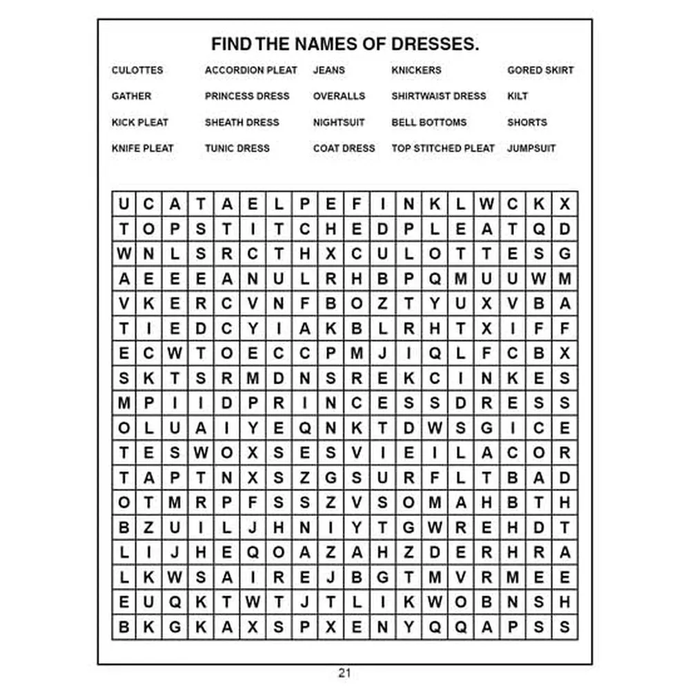 Find the Words Part - 3 Activity Book