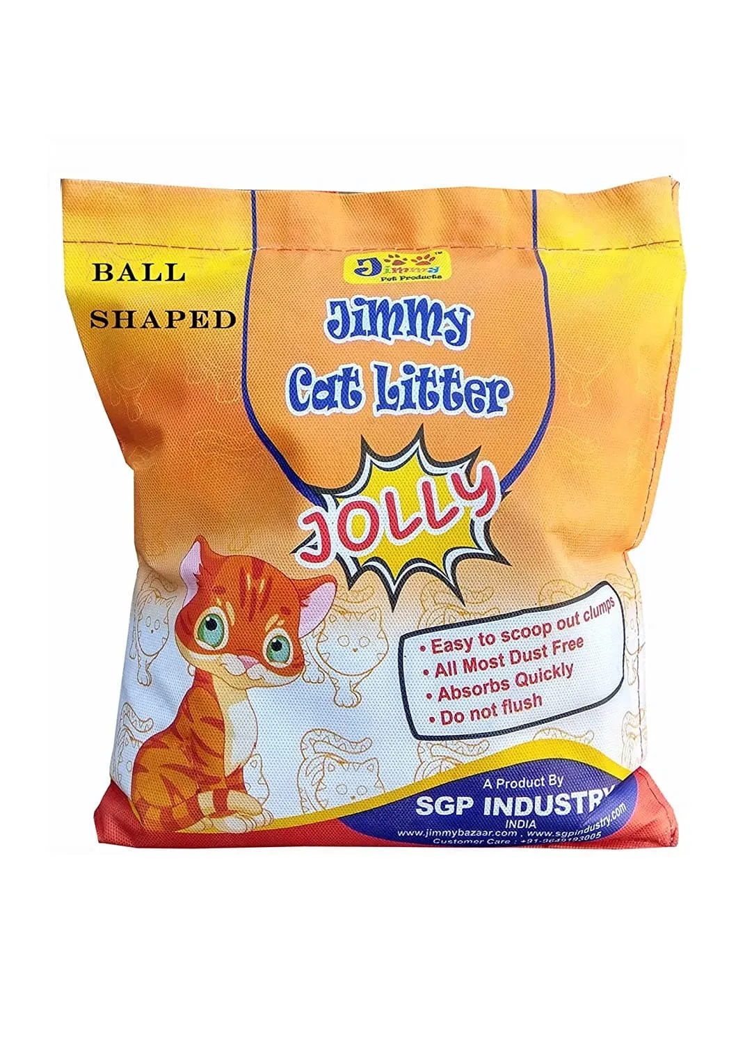 Fofos Eagle with Catnip Balls Interactive Toy and JiMMy Jolly Lemon Scented Clumping Bentonite Litter for Cats Combo