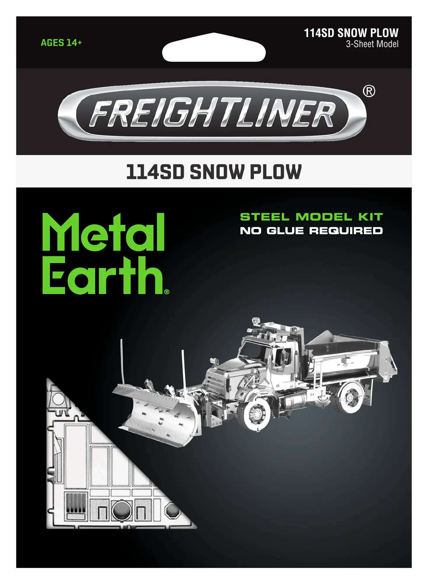 Freightliner 114SD Snow Plow