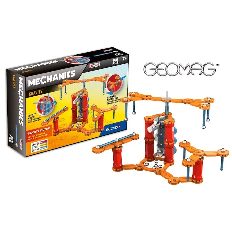 Geomag Mechanics Gravity Magnetic Construction Toy Set (169pcs)