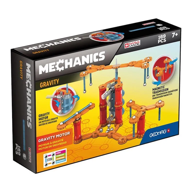 Geomag Mechanics Gravity Magnetic Construction Toy Set (169pcs)