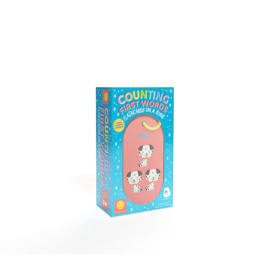 HELLO!LUCKY COUNTING FIRST WORDS Flash Cards