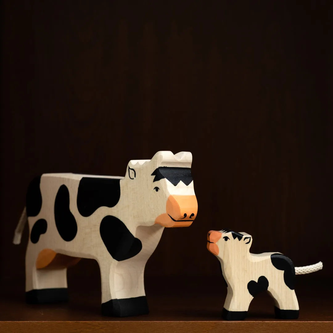 Holztiger cow