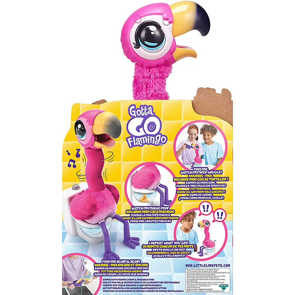 Interactive Gotta Go Flamingo Plush Toys, TO0017