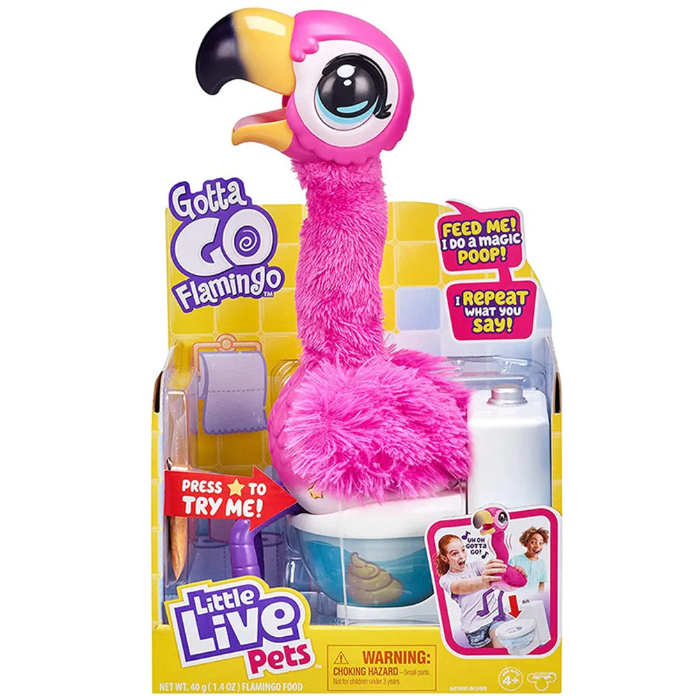 Interactive Gotta Go Flamingo Plush Toys, TO0017