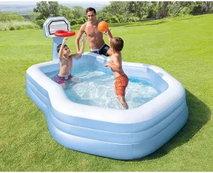 Intex Swim Center™ Shootin' Hoops Family Pool