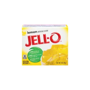 Jell-O Lemon Gelatin Dessert 17g