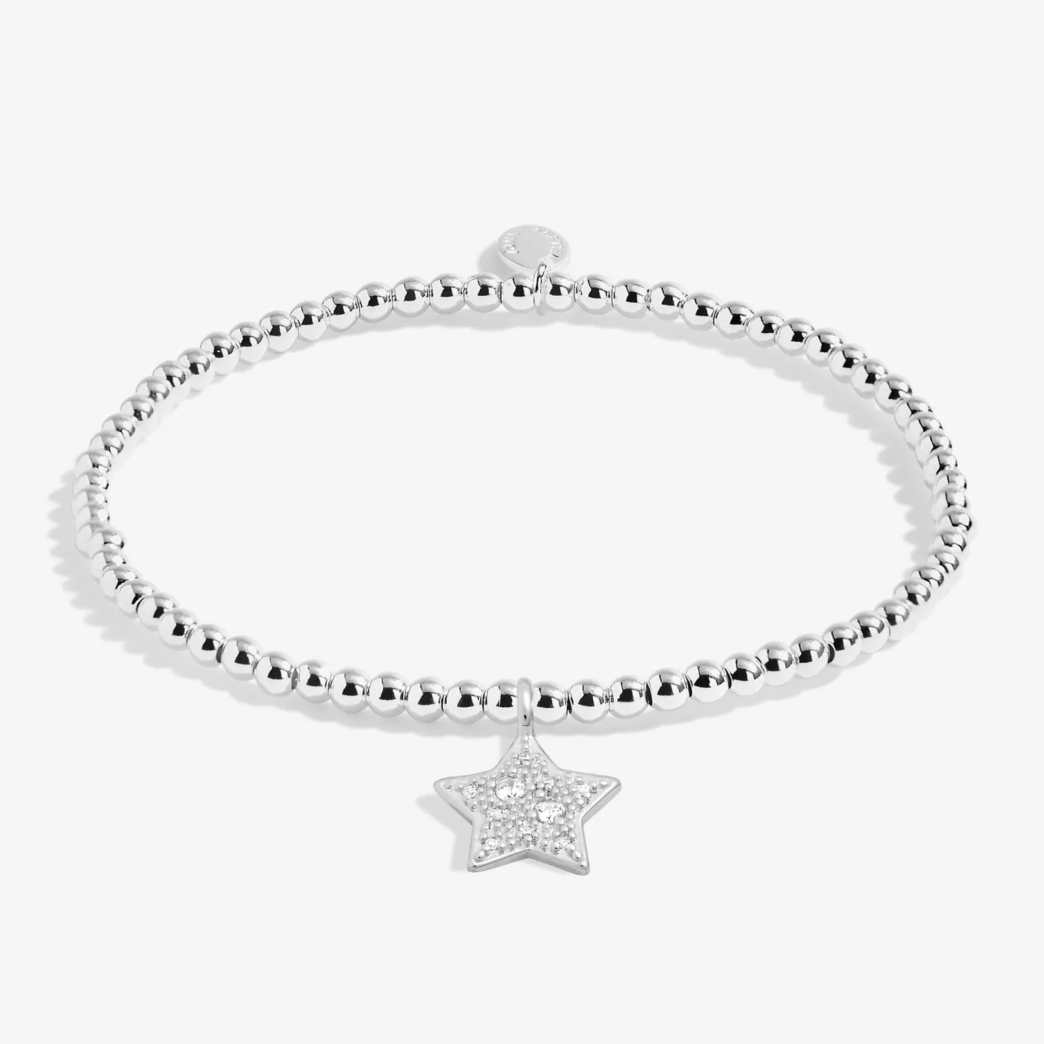 Kids Christmas Cracker Christmas Wishes Silver Plated Bracelet C749