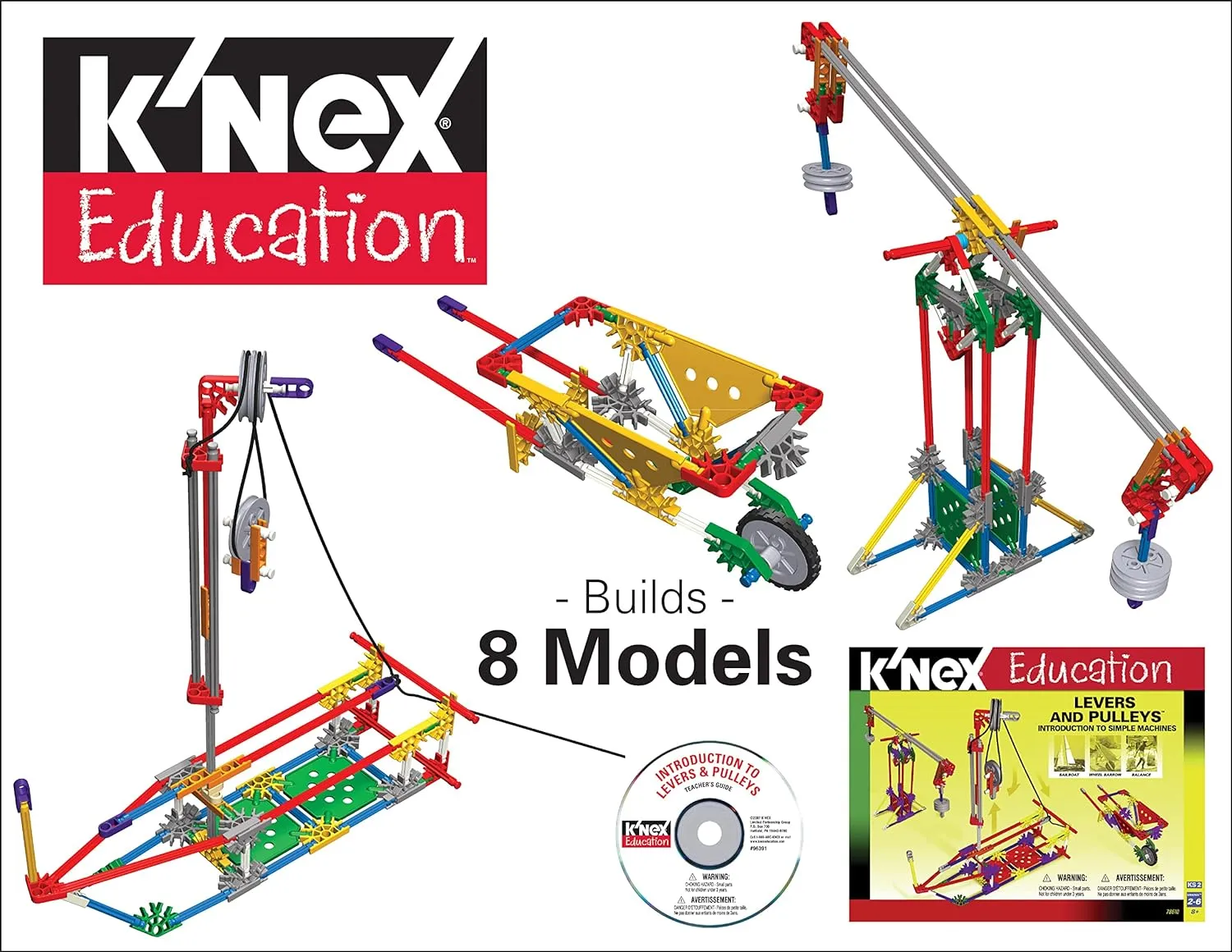 K'NEX Intro to Simple Machines - Levers and Pulleys 78610