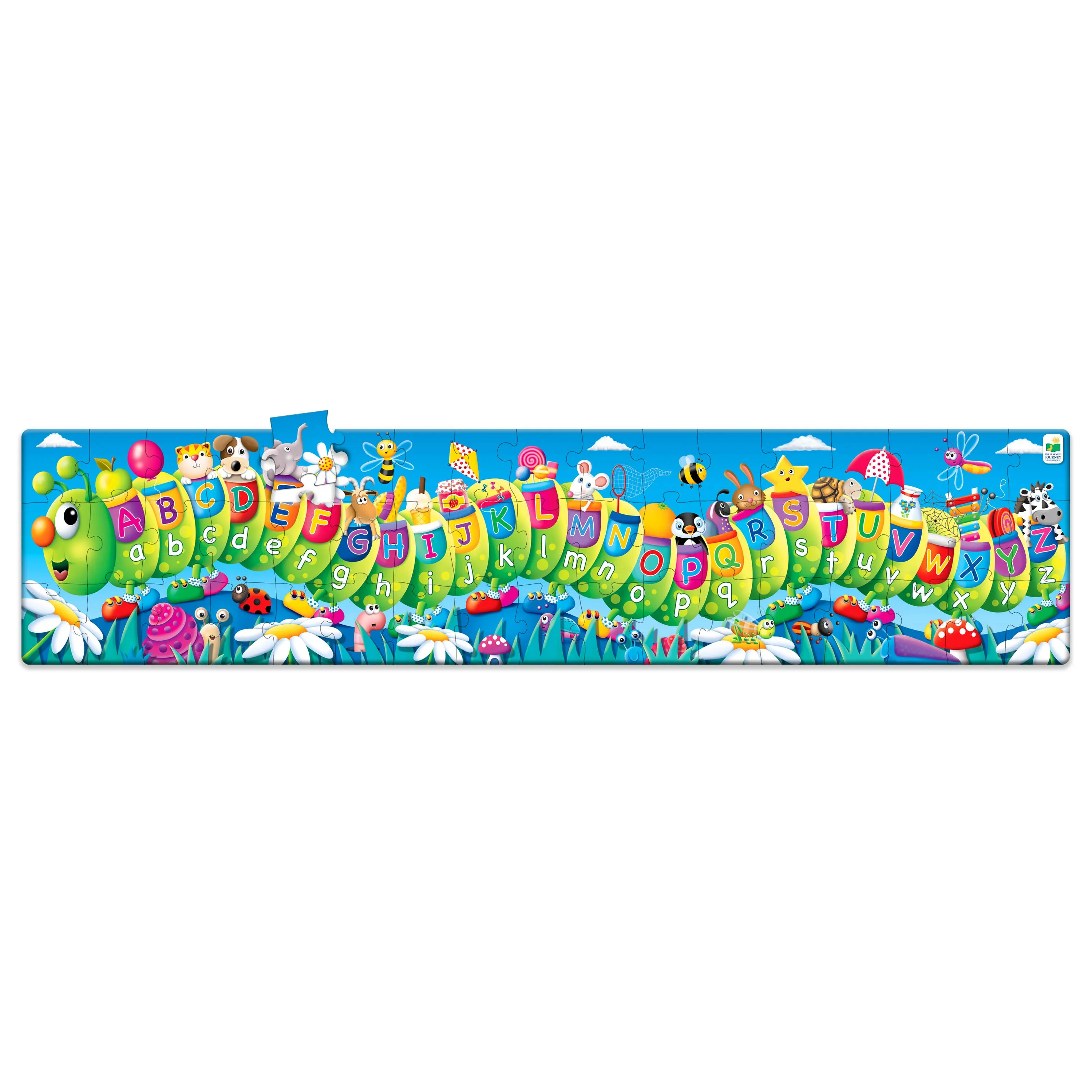 Long & Tall Puzzle - ABC Caterpillar