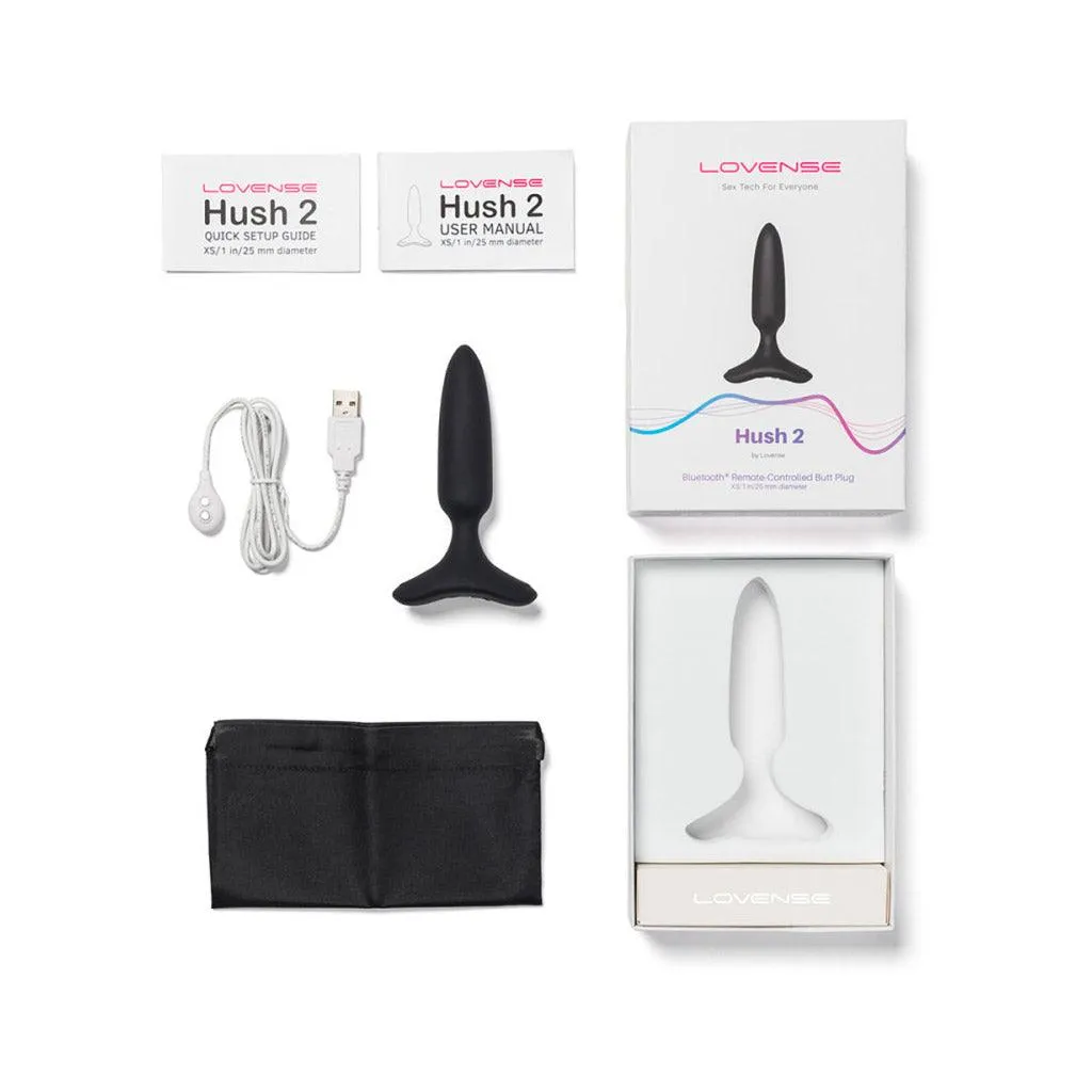 Lovense Hush 2 Vibrating Butt Plug