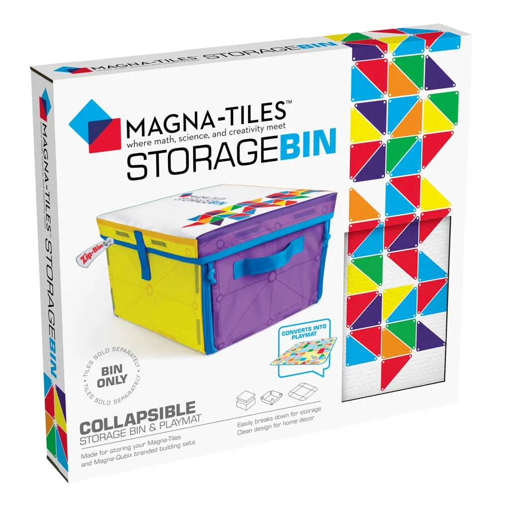 Magna Tiles Storage Bin & Playmat