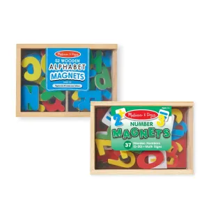 Magnetic Letters & Numbers Bundle