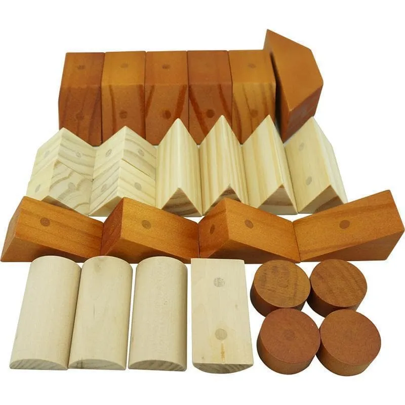 Magnetic Wooden Shapes