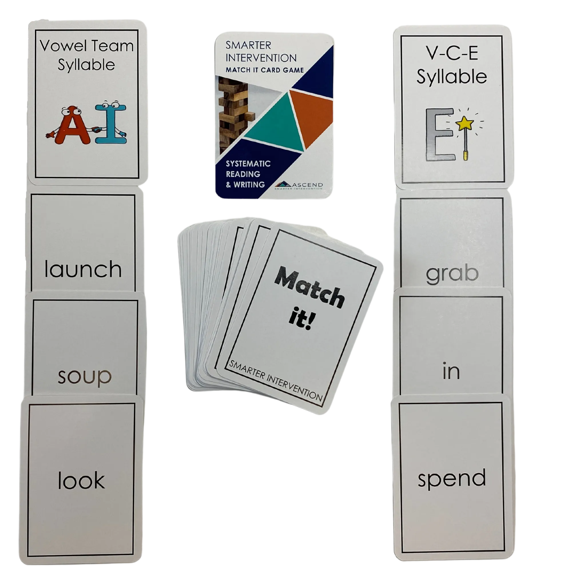 Match It! Syllable Type Game Card Deck